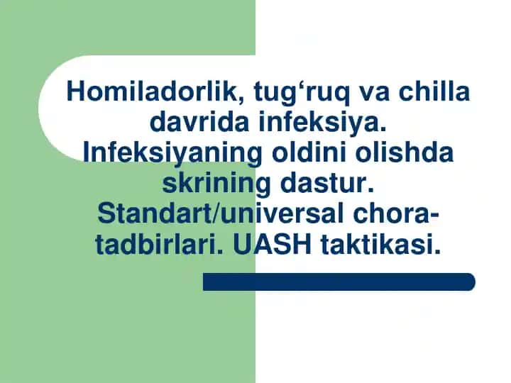 Sepsis va septik shok