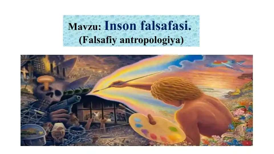 Inson falsafasi