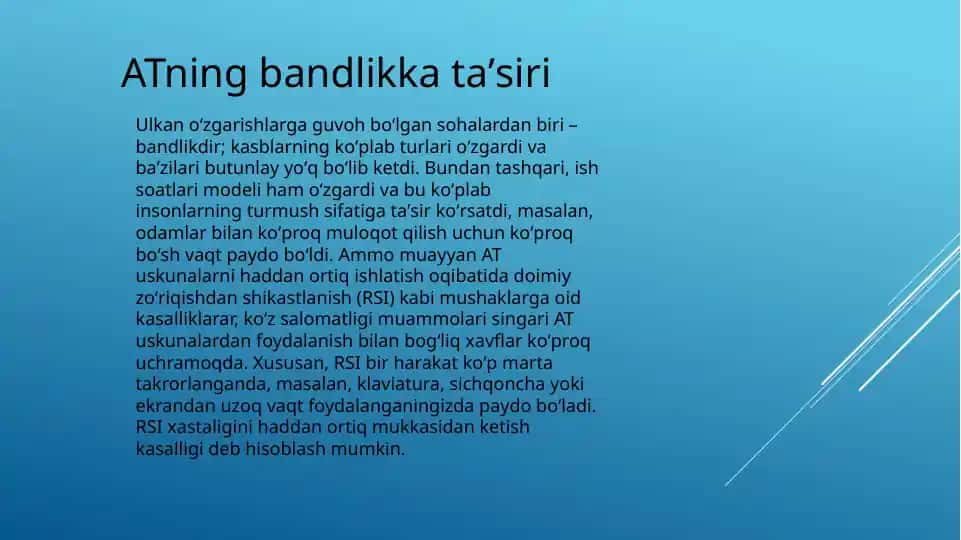 ATning bandlikka taʼsiri