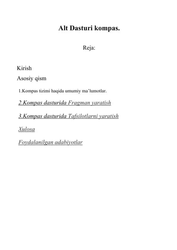 Kompas Dasturi