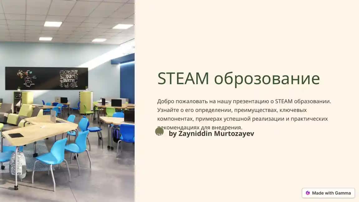 STEAM образование