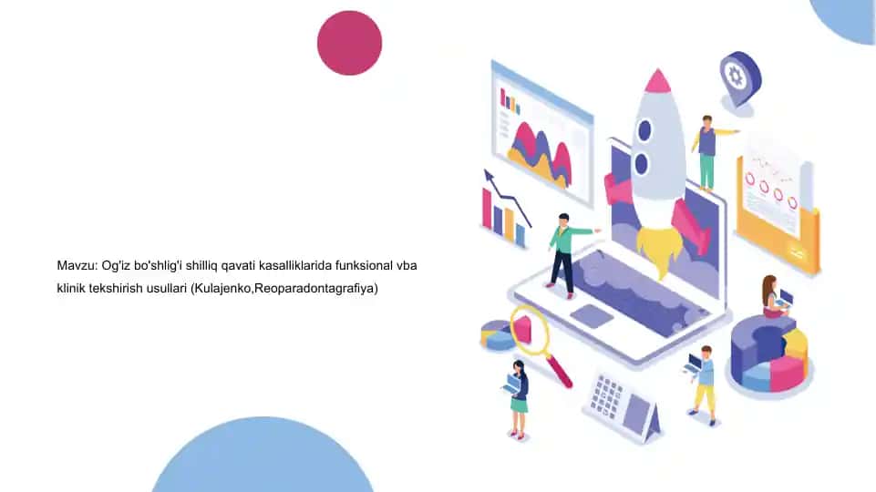 Og'iz bo'shlig'i shilliq qavati kasalliklarida funksional va klinik tekshirish usullari (Kulajenko, Reoparadontagrafiya)