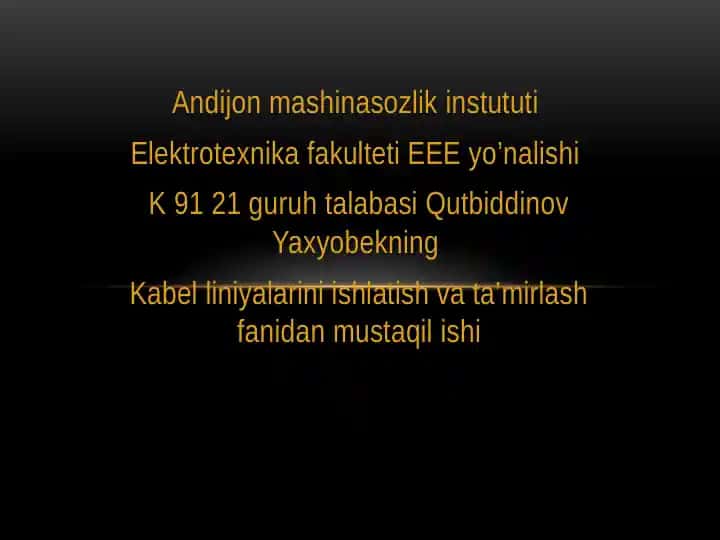 Radio to‘lqinli spiralli kabel