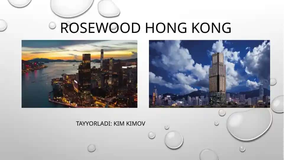Rosewood Hongkong