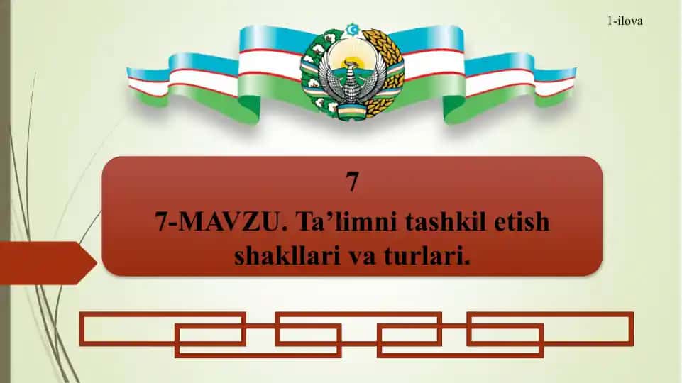 Ta’limnitashkiletish shakllari va turlari