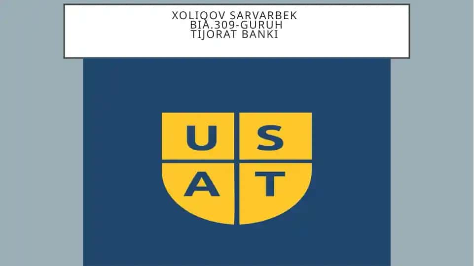Tijorat banklarining foydasi va uni taqsimlash