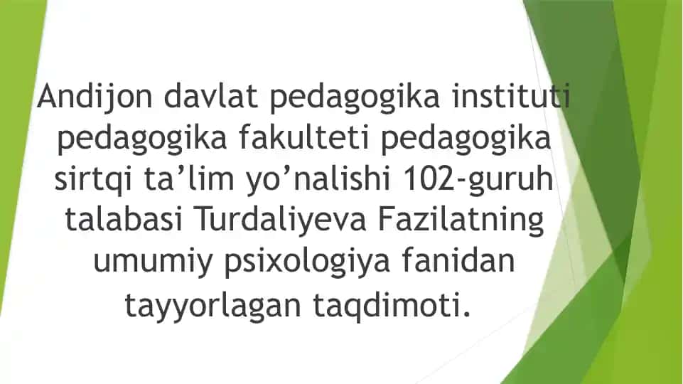 Kichik maktab yoshi davrida psixik rivojlanish xususiyatlari