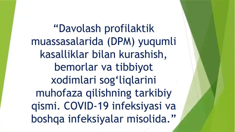 Davolash-profilaktik muassasalari