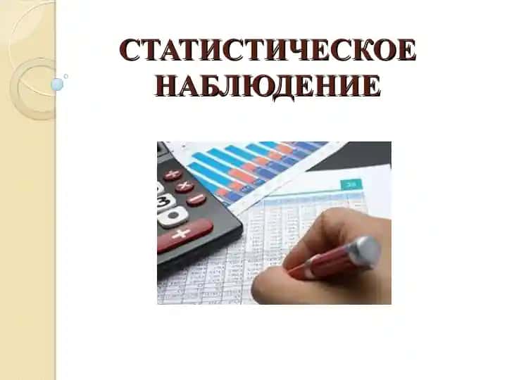 Статистическое наблюдение