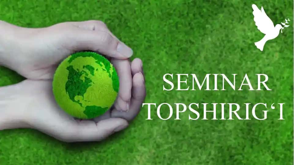 Kreativ fikrlashni rivojlantiruvchi o’yinlar bo‘yicha seminar topshirig‘i