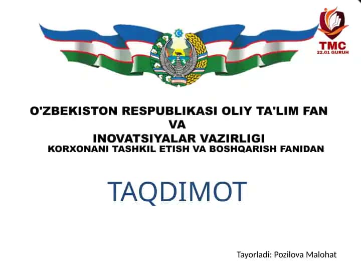 ASOSIY ISHLAB CHIQARISH FONDLARIDAN FOYDALANISH KO’RSATGICHLARI