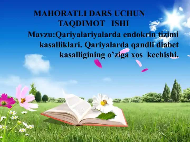 Qariyalarda endokrin tizimi kasalliklari