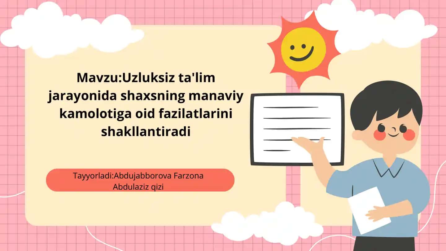 Uzluksiz ta'lim