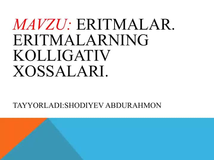 Eritmalar