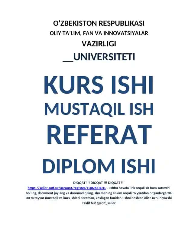 ELEKTROLIZDEN TEXNIKADA PAYDALANIW. GALVANIK