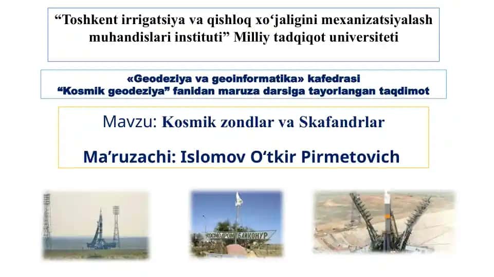 Vertikal kosmik zondlar