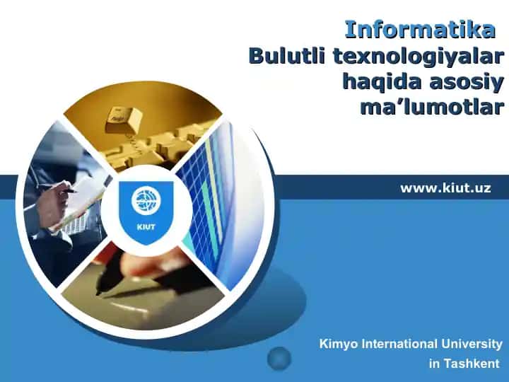 Bulutli texnologiyalar haqida asosiy ma’lumotlar