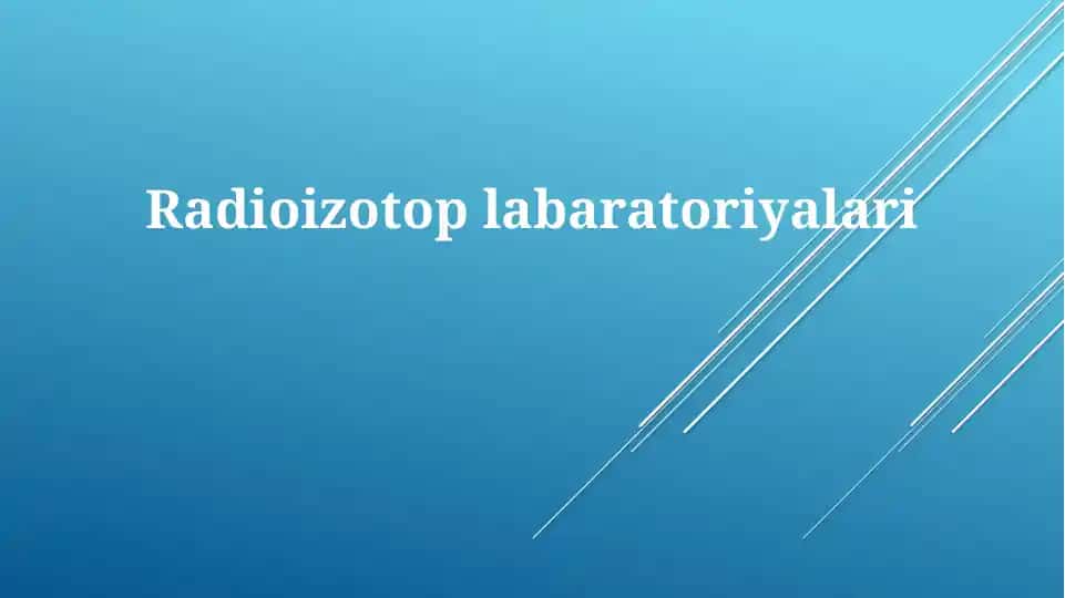 Radioizotop laboratoriyalari