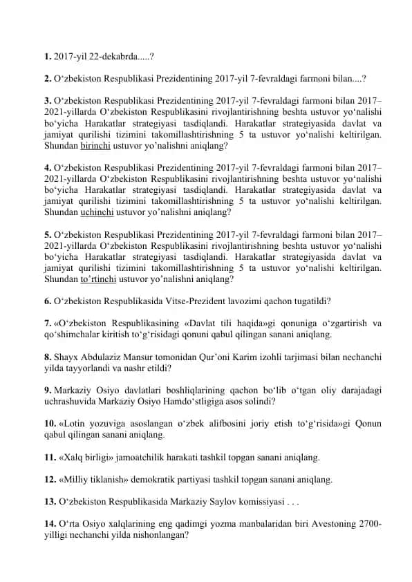 Harakatlar strategiyasi