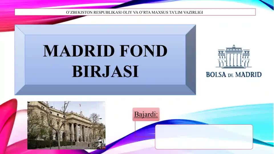 MADRID FOND BIRJASI