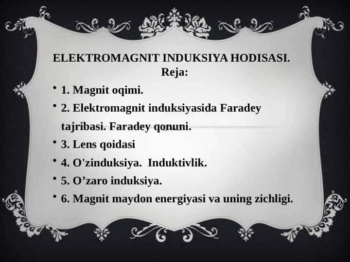 Elektromagnit induksiya hodisasi