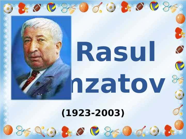 Rasul Hamzatov