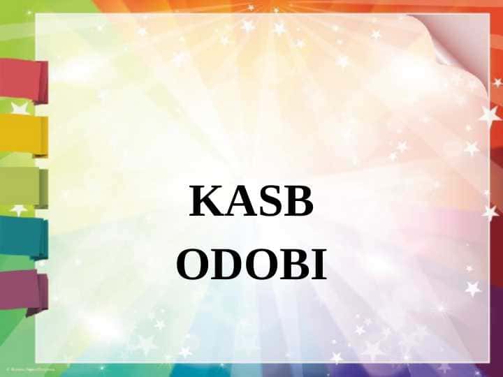 KASB ODOBI