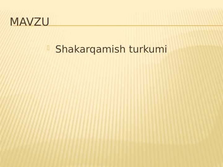 Shakarqamish