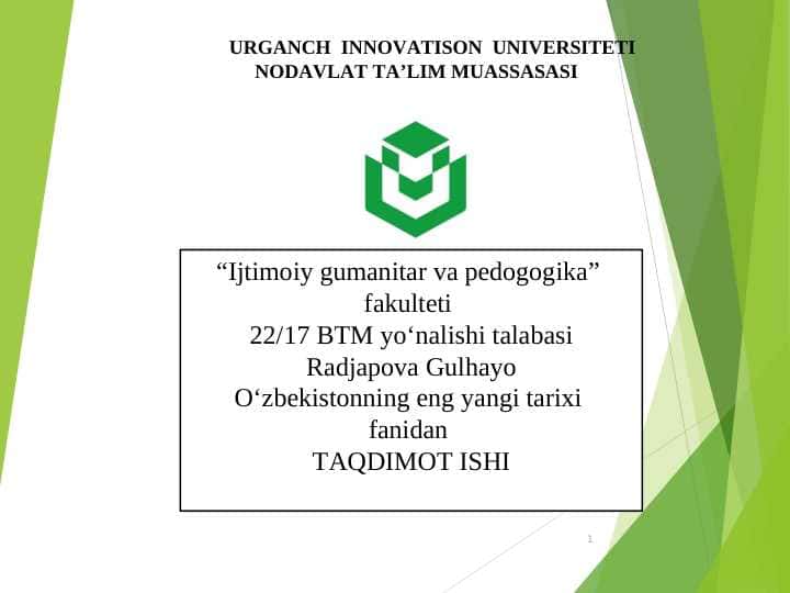 2017-2021-yillarda O'zbekiston Respublikasini rivojlantirishning beshta ustuvor yo'nalishi bo'yicha Harakatlar strategiyasining ishlab chiqilishi,hayotga joriy etilishi va uning ahamiyati.