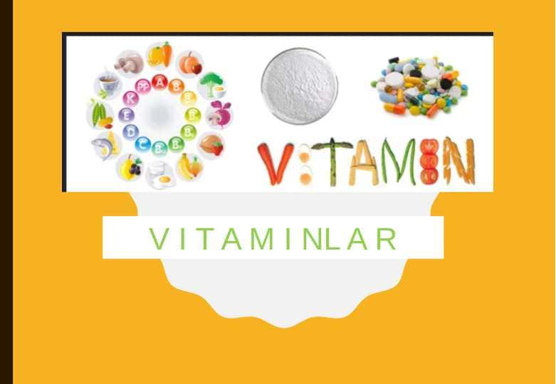 vitaminlar.