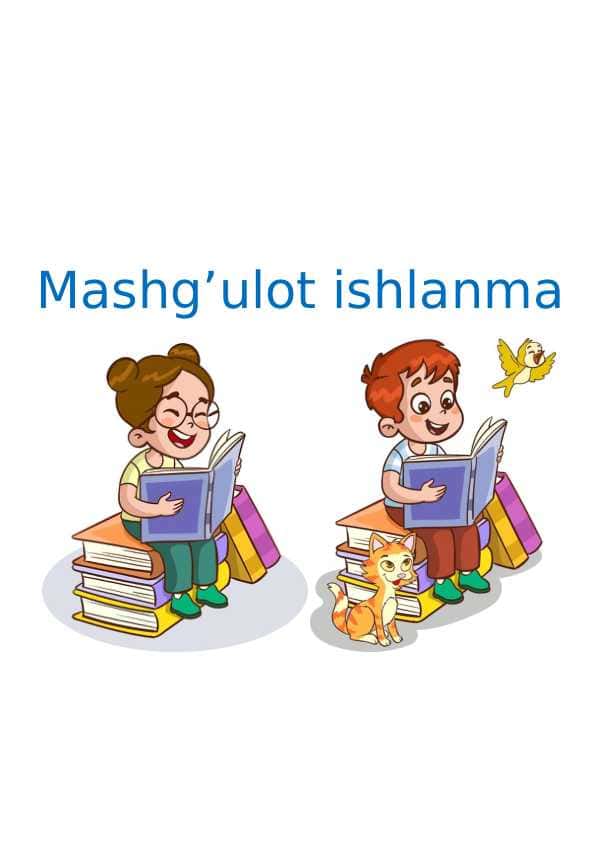 "Buyuk siymolar" mavzusida Mashg'ulot ishlanmasi