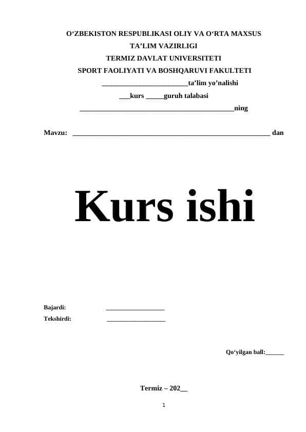 SO‘Z, KO‘RGAZMALILIK, O‘YIN, MUSOBAQA VA AYLANMA TRENIROVKA METODLARIDAN FOYDALANISHNI AHAMIYATI.