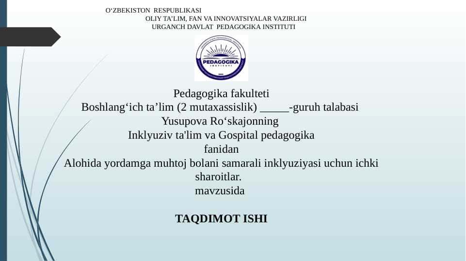 Oʻzbekiston yangi tarixidan sessiya test savollari