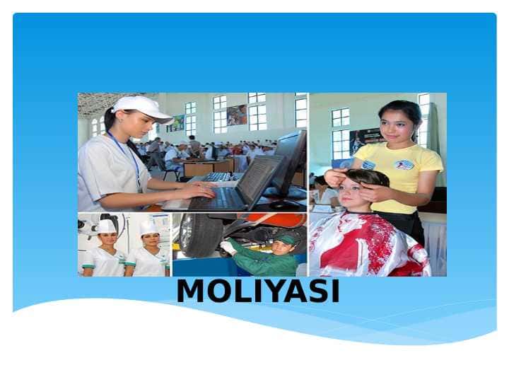 KICHIK BIZNES MOLIYASI
