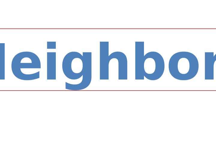 Neighbors