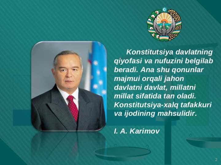 Konstitutsiya tushunchasi