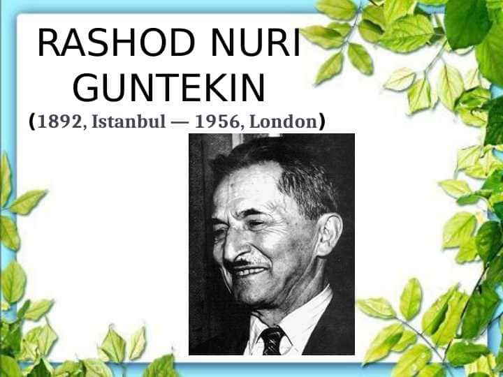 RASHOD NURI GUNTEKIN