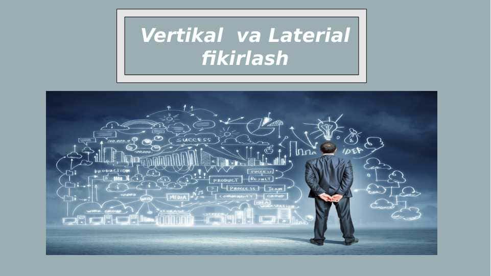 Vertikal va Laterial fikirlash