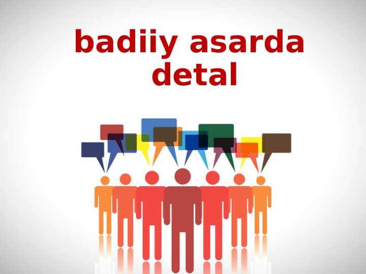 badiiy asarda detal