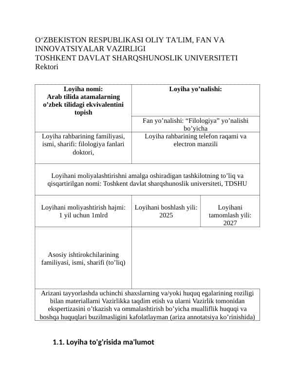 Arab tilidagi iboralarniнг o'zbek tilidagi muqobillarini aniqlash va ularning tarjima usullarini o'rganish.