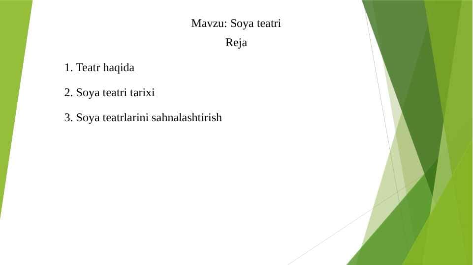 Soya teatri