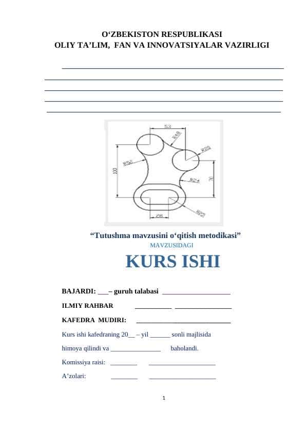 Tutushma mavzusini o‘qitish metodikasi