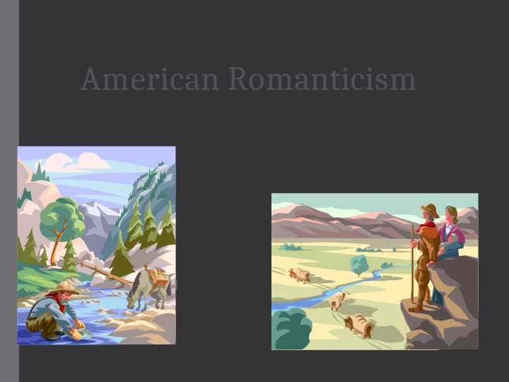 American Romanticism