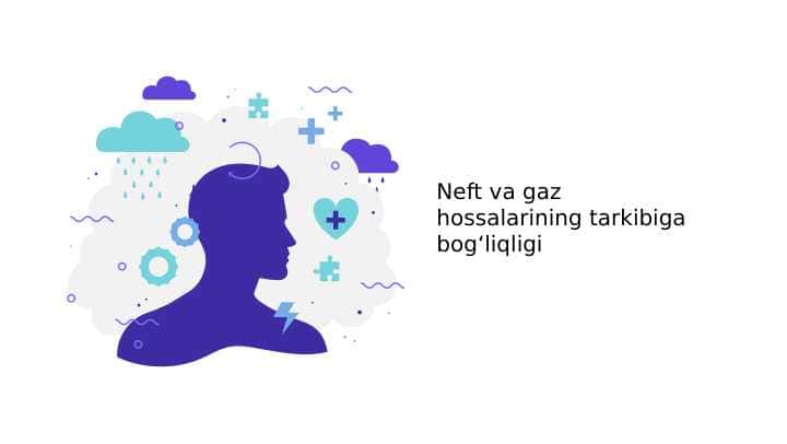 Neft va gaz hossalarining tarkibiga bogʻliqligi