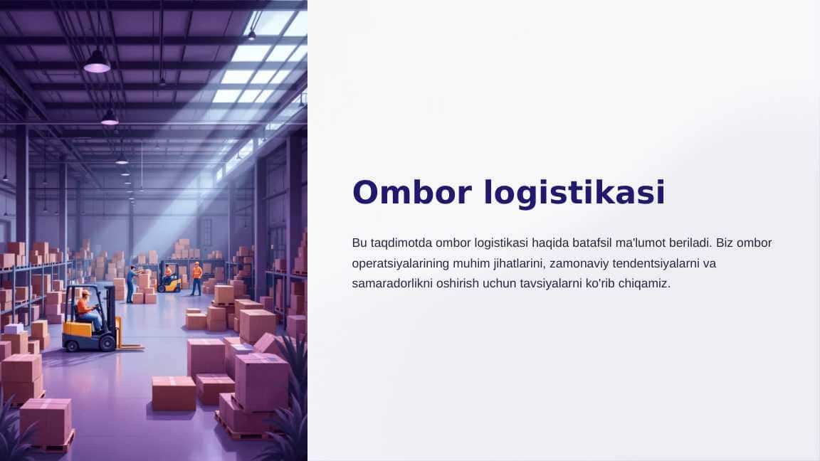 Ombor logistikasi