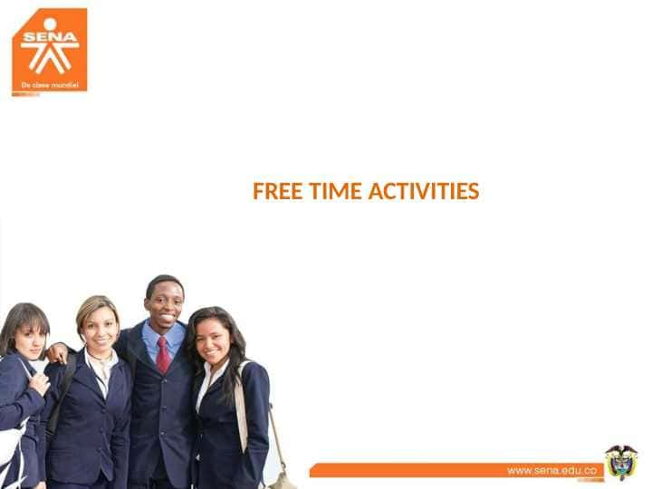 free time activities