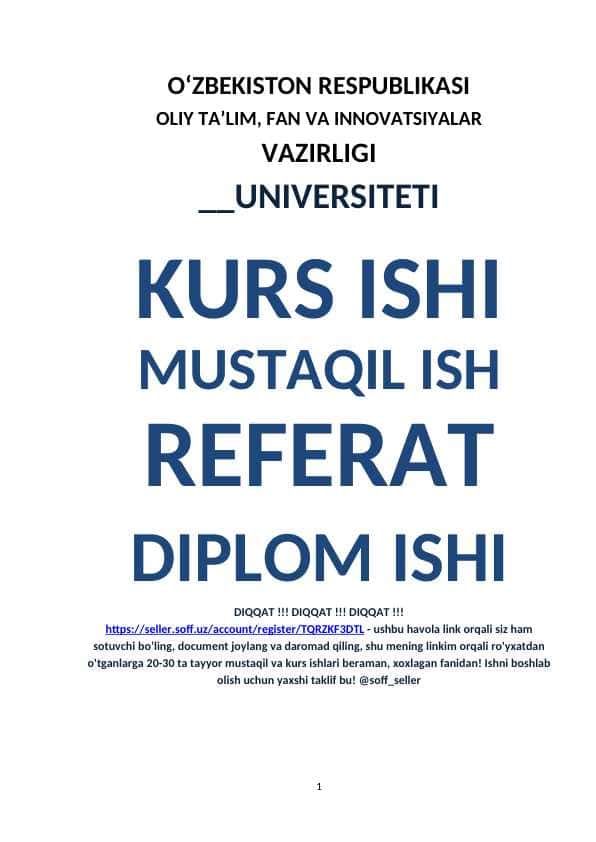 Mehnat taqsimoti va kompetentsiyalarini ajratish