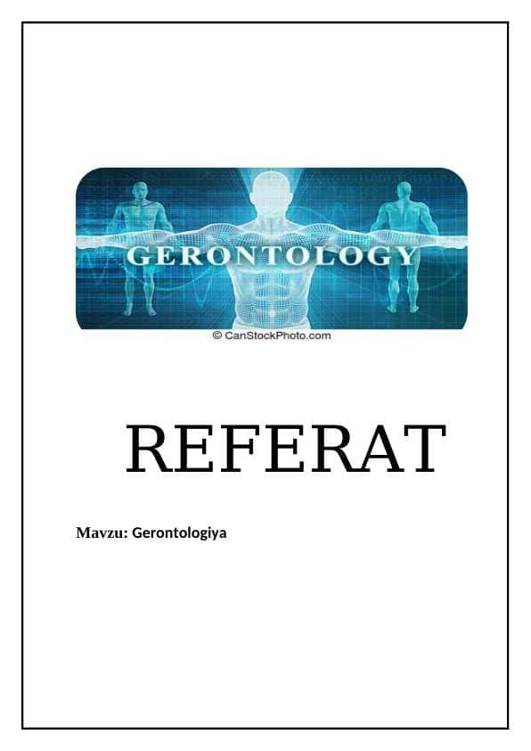 Gerontologiya