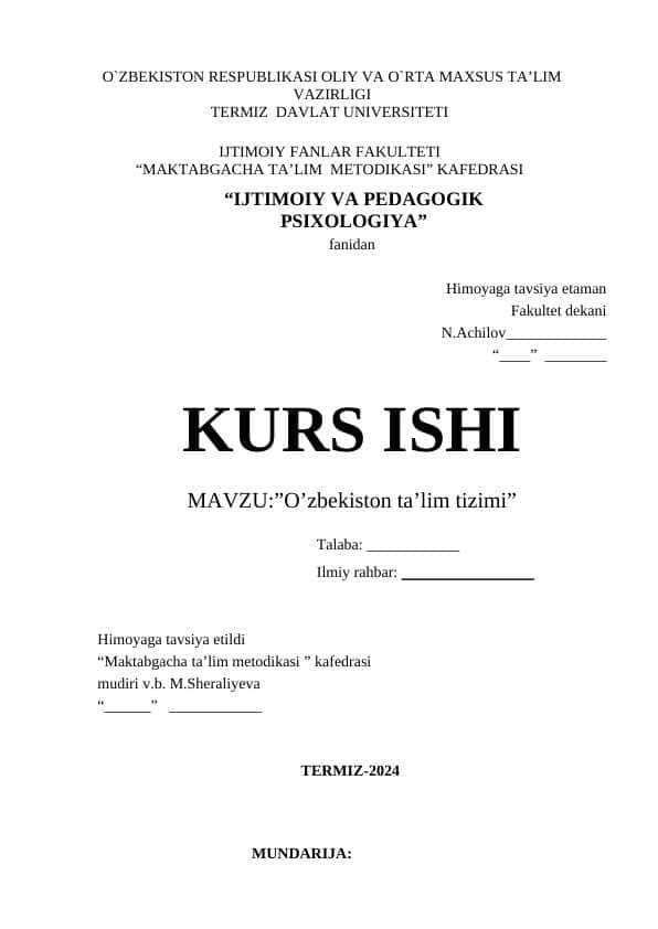 IJTIMOIY VA PEDAGOGIK PSIXOLOGIYA