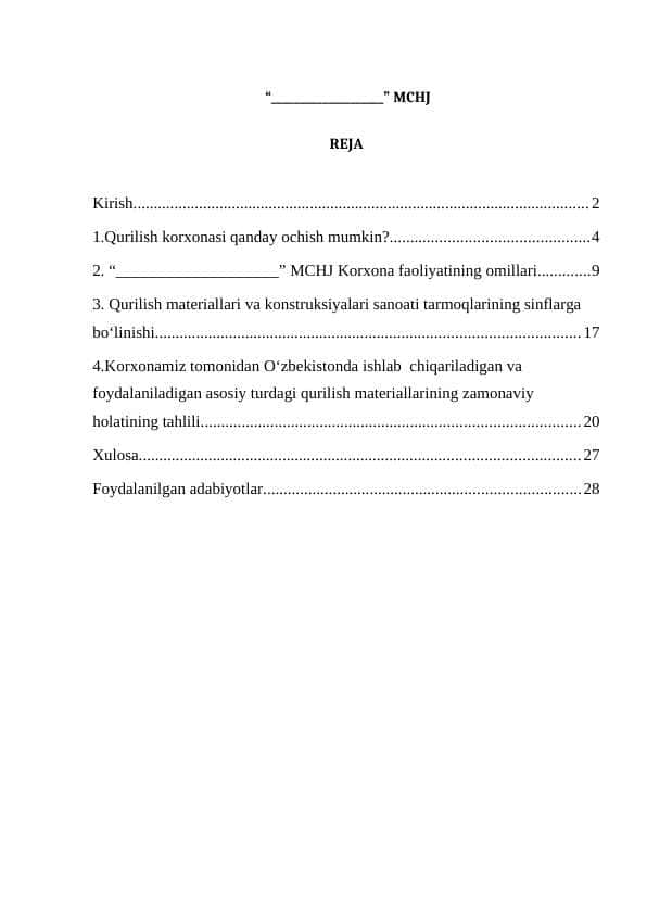 ma'suliyati cheklangan jamiyati amaliyot hisoboti